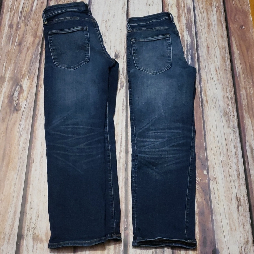 American Age Deep Blue Denim Pants 28x28 Two Pairs